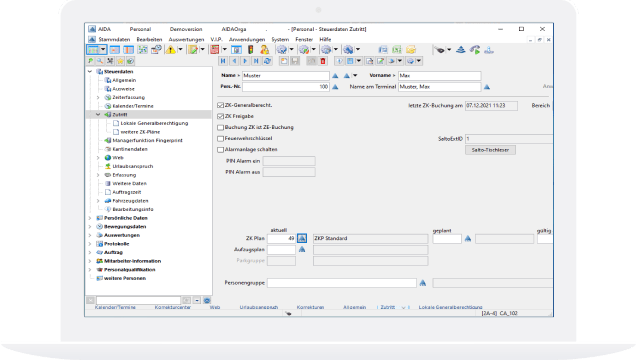software-9-mobile Software Zutrittskontrolle