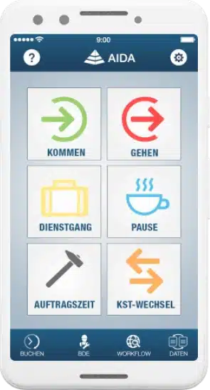 AIDA ORGA App